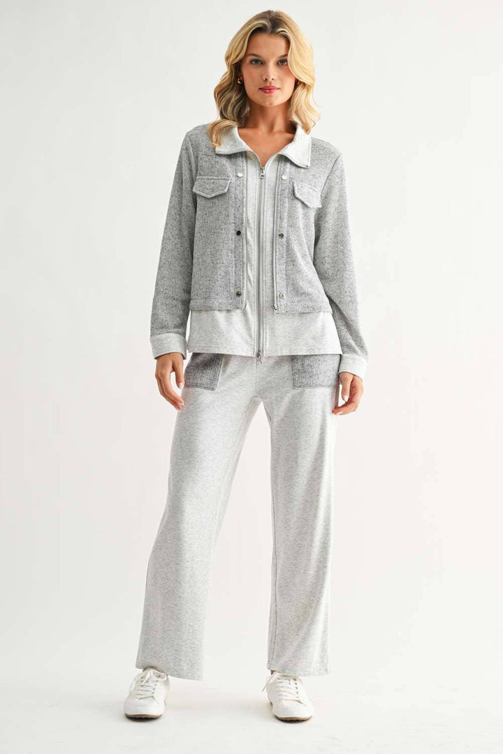 Jeannie Pants: Heather Grey / S