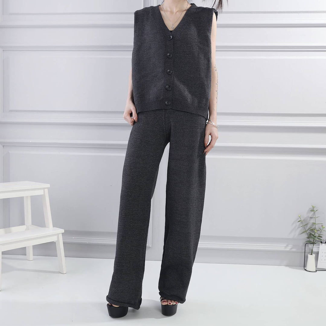 Cashmere Duster Charcoal