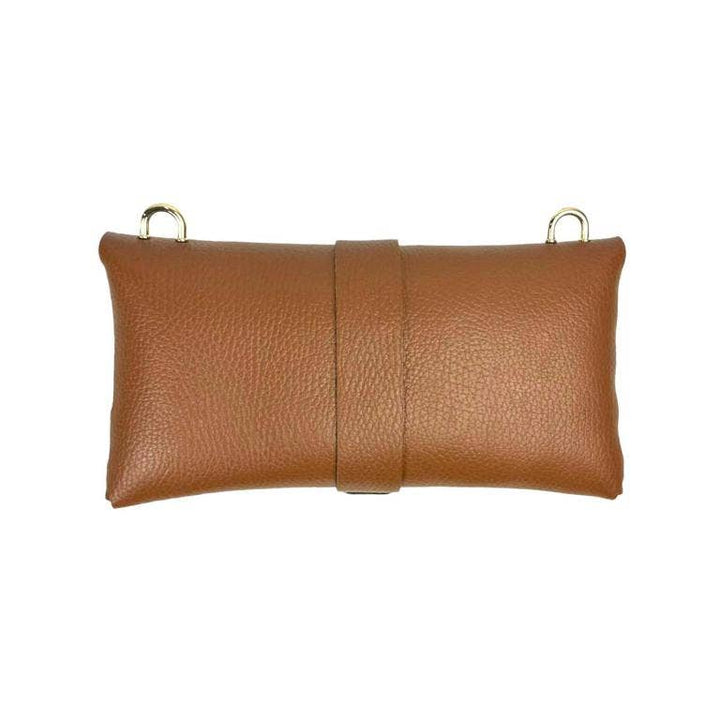 Grain Leather Bag with H: Yellow