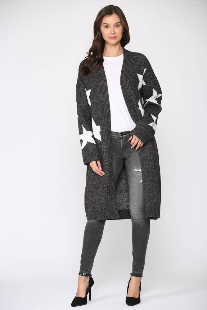 STANCIA STAR SWEATER JKT