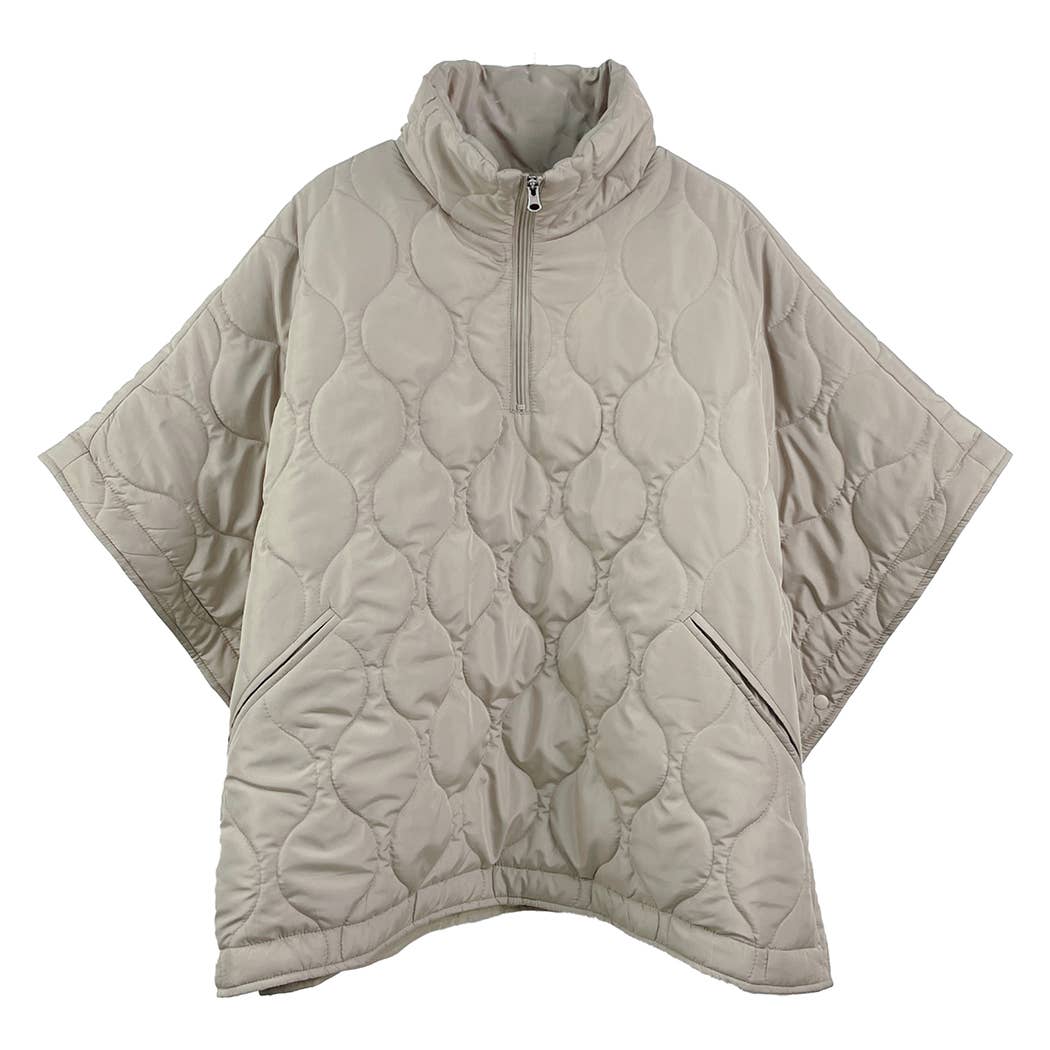 Quilted JKT : BLK / One Size