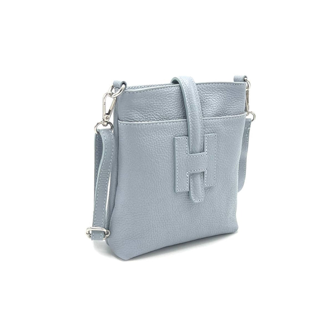 leather bag, Made in Italy, 112614: Blk