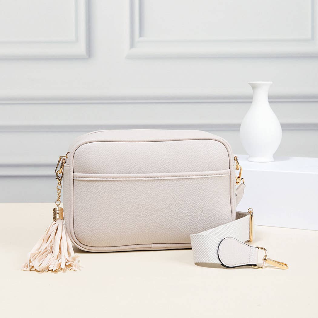 Crossbody with Tassel:/ PINK