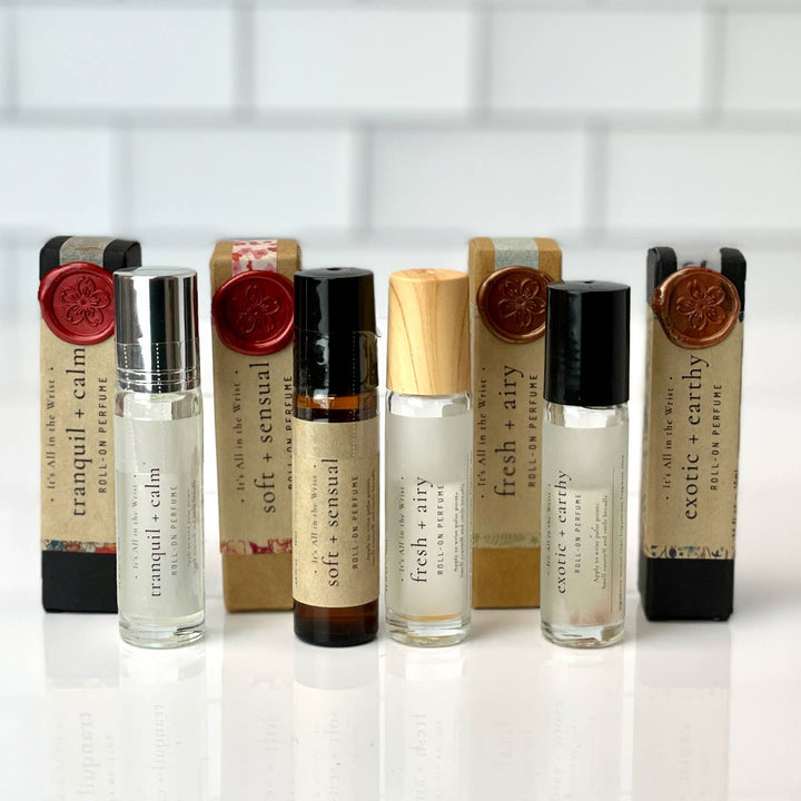 A Mandatory Activity, LLC - It's All in the Wrist Roll-on Perfume (5 Scents): Polished + poised