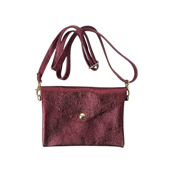 Leather Bag: Gold