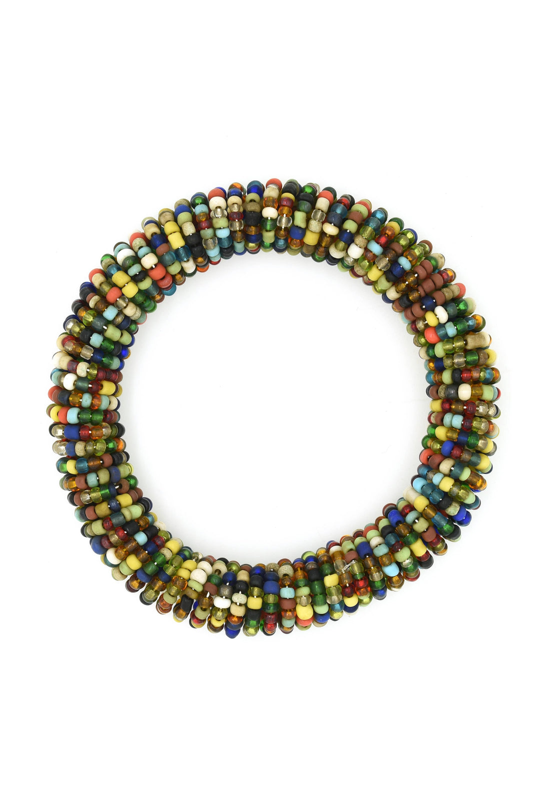 Glass Bead Bangle: 00001