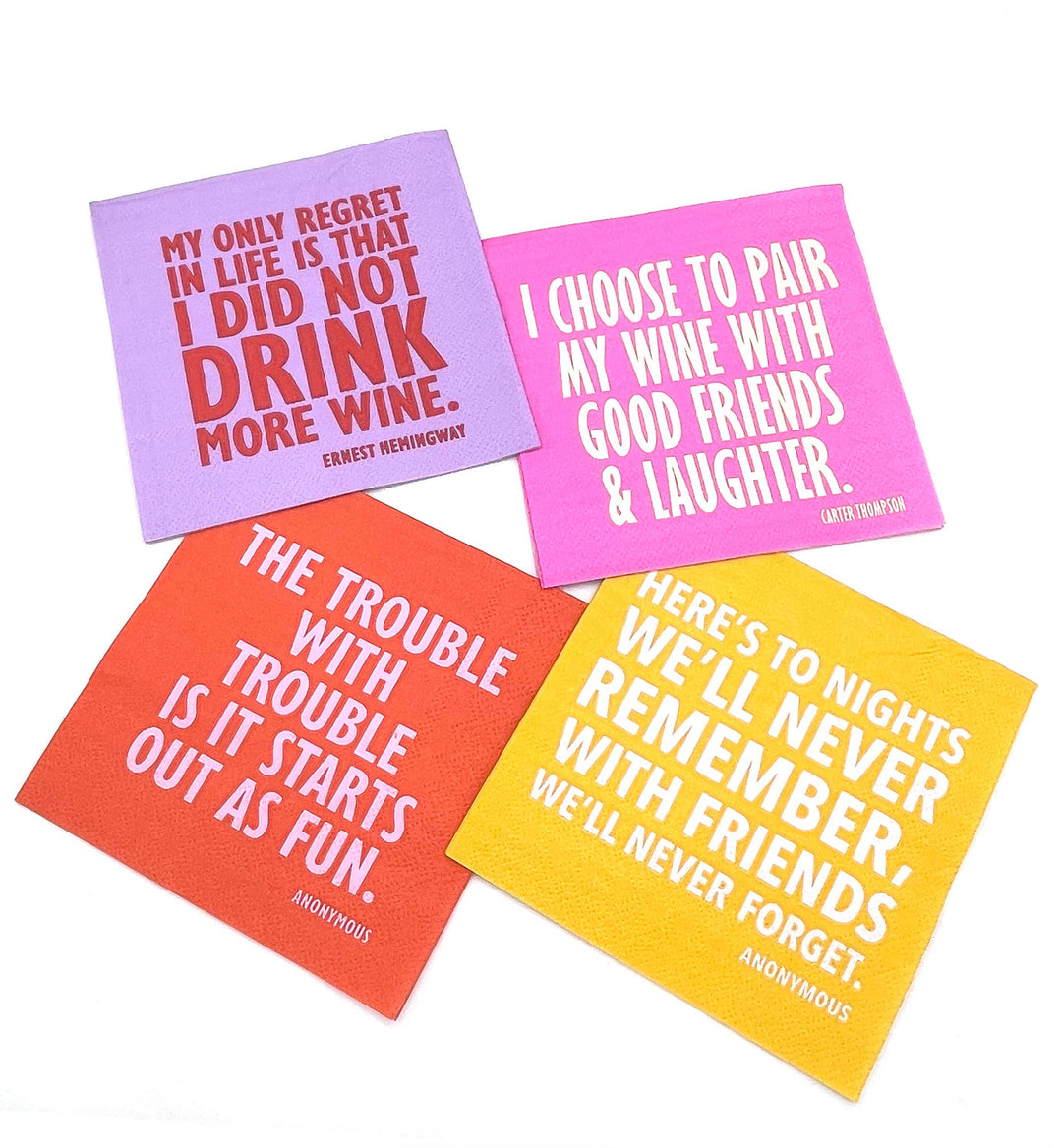 Party Napkins | To Nights We'll Never forget