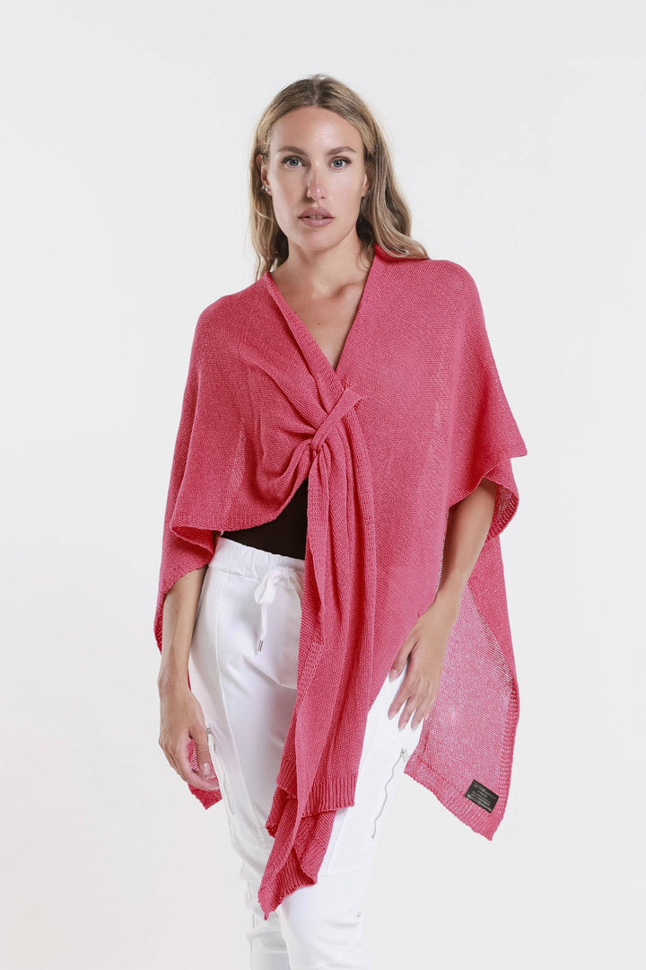 Aliya Cotton Wrap (W108): Bisque