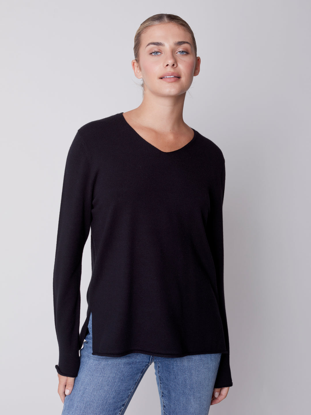 V-Neck Sweater C2279