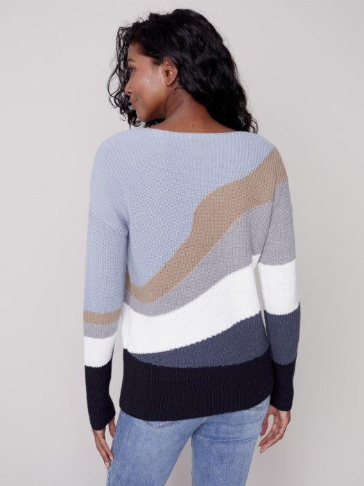 Color Blocking Sweater C2540