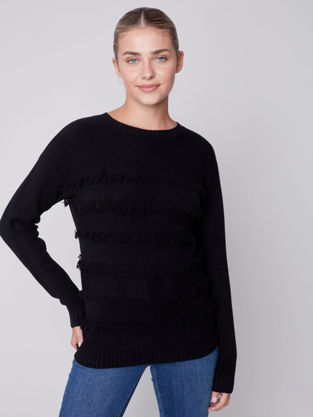 Fringe Sweater C2583