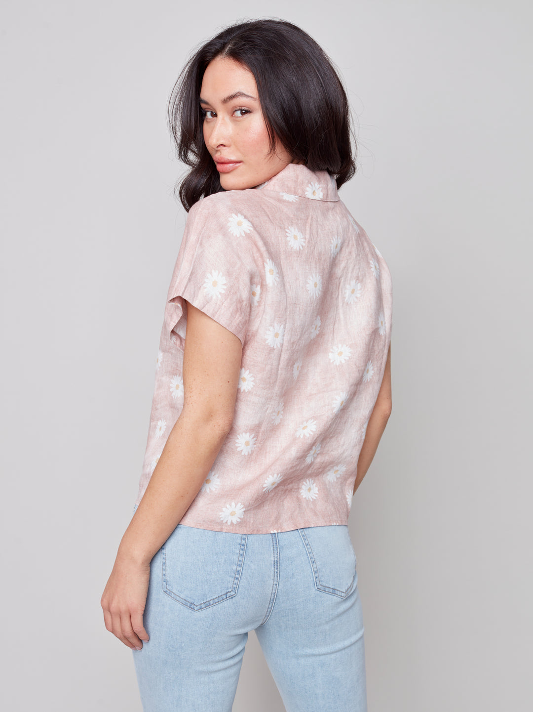 Chambray Button Up Shirt - C4464