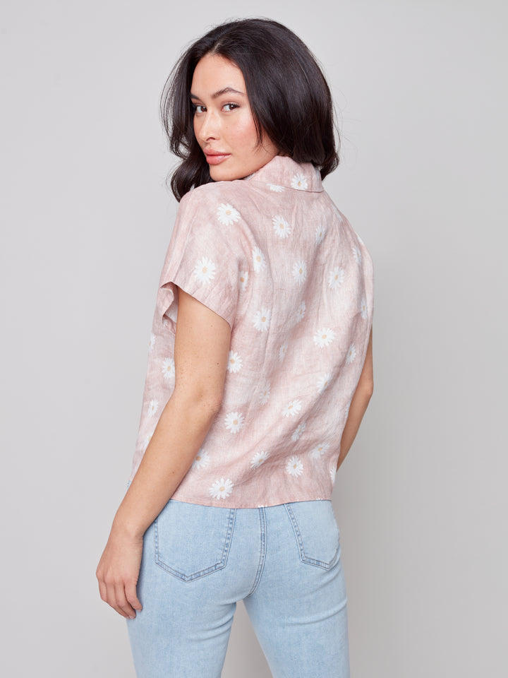 Chambray Button Up Shirt - C4464