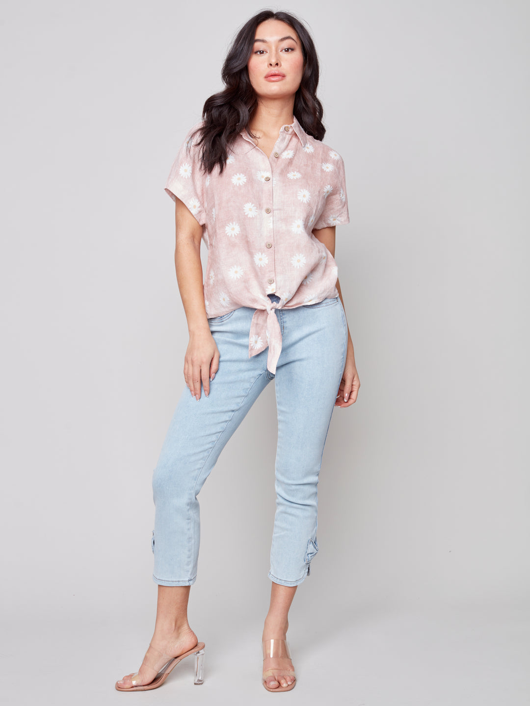 Chambray Button Up Shirt - C4464