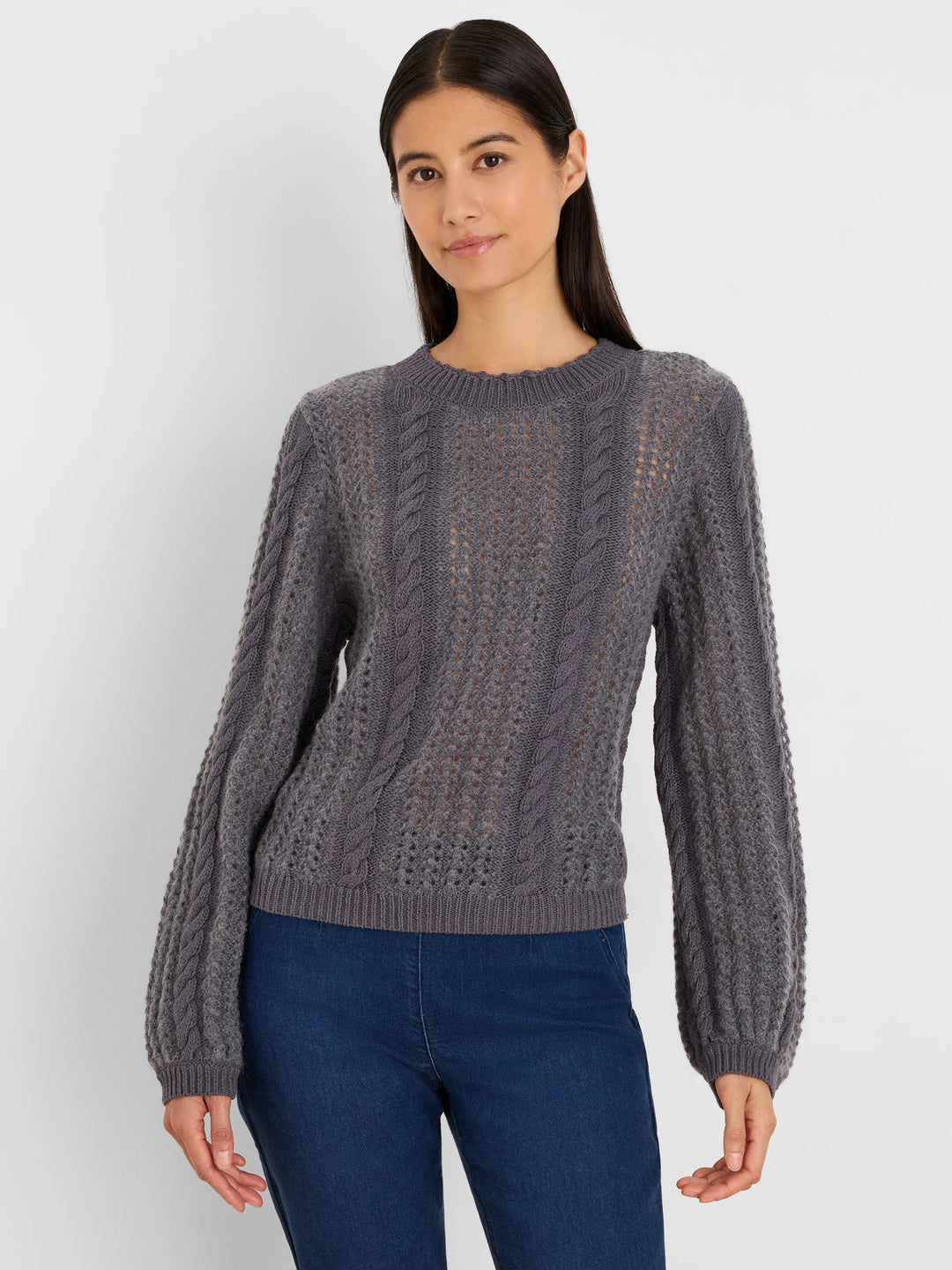 F261175 PUFF SWEATER