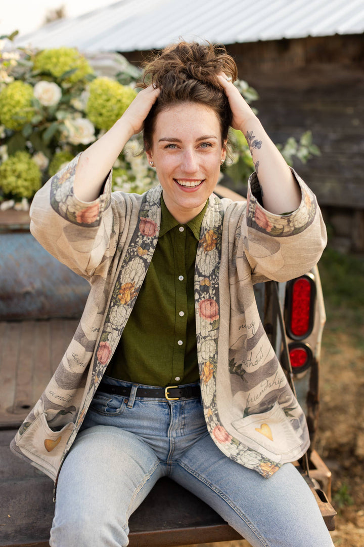 Fleece Cardigan Jkt.