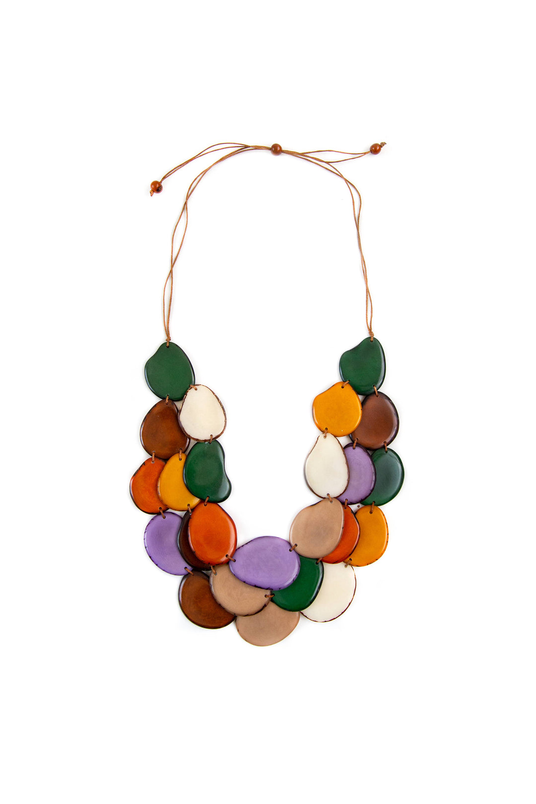 Amigas Necklace: Biscayne Bay/Royal Blue/Onyx Black