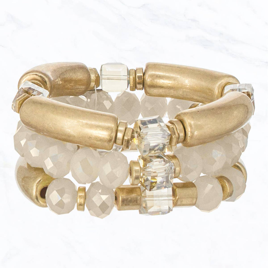 Layered Bead Bracelet