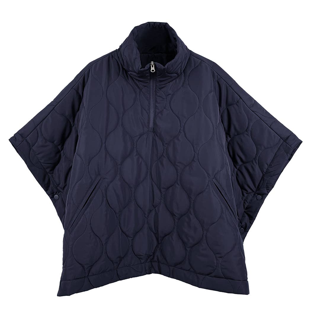 Quilted JKT : BLK / One Size
