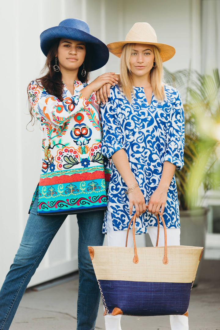 Mexican Birds Tunic: XL