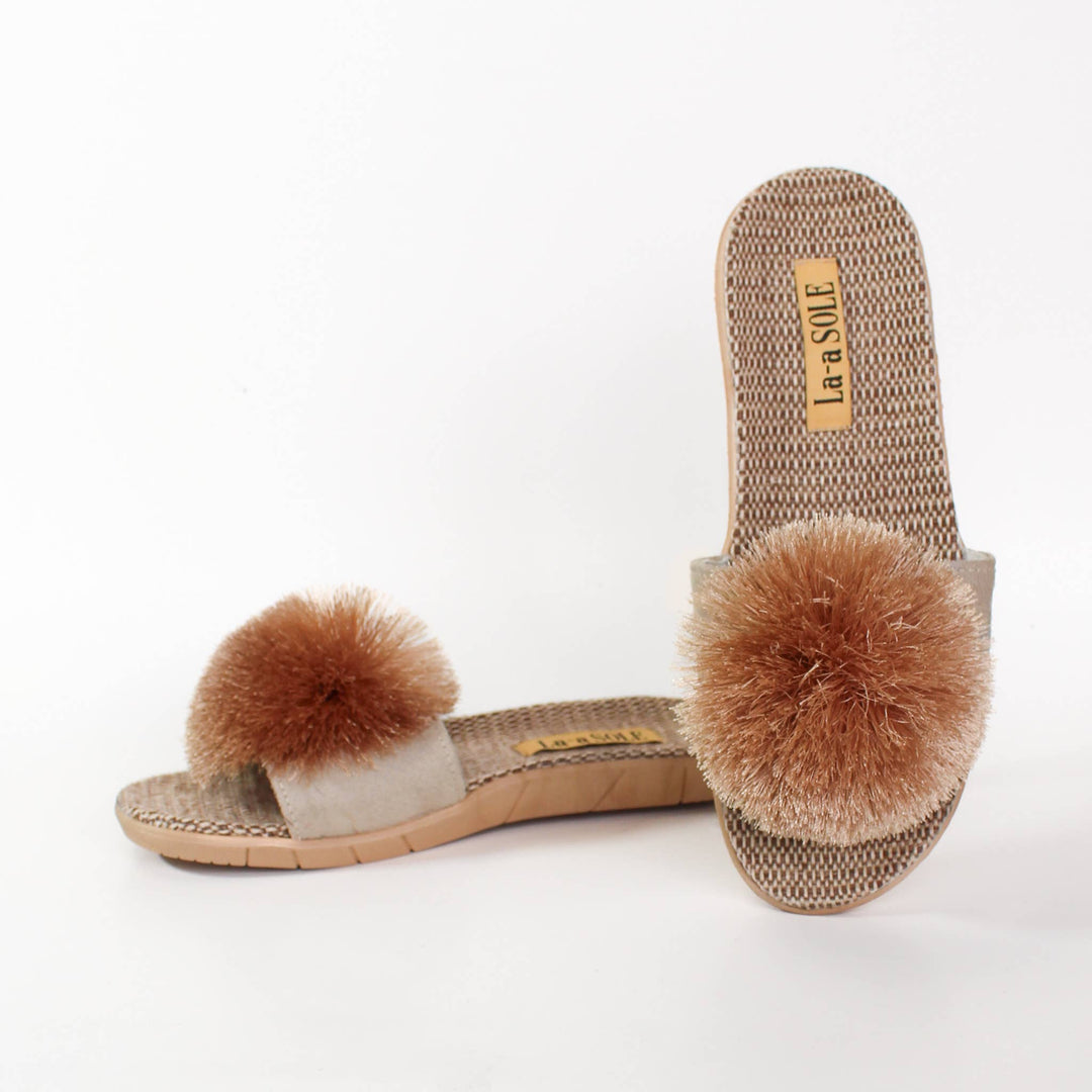 Pom Pom Slides | Champagne: Large