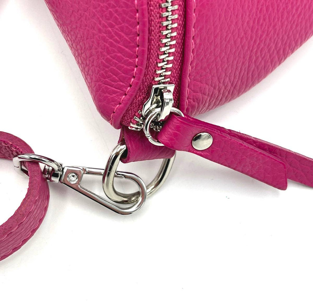 Leather Waist Bag, Made in Italy, 112466