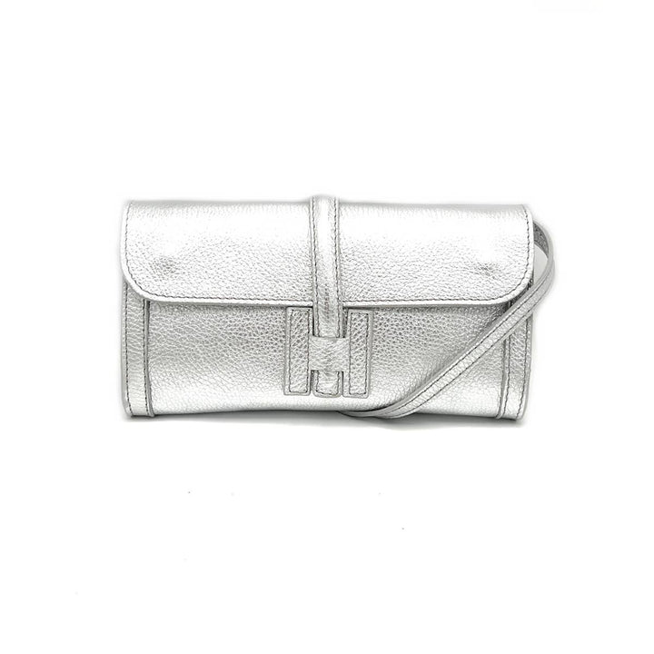Leather clutch, Made in Italy,112532: Camel