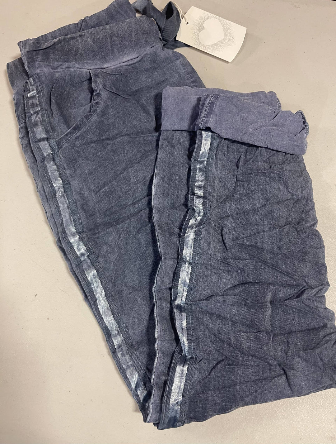 Stretch Jean Trim: Charcoal