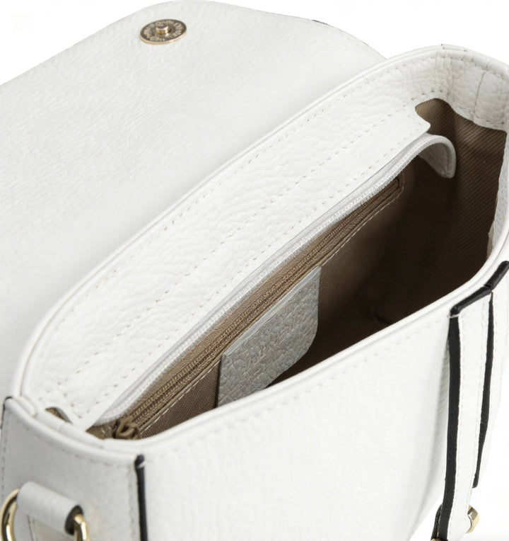 Leather Saddle Bag – Made in Italy: Nero