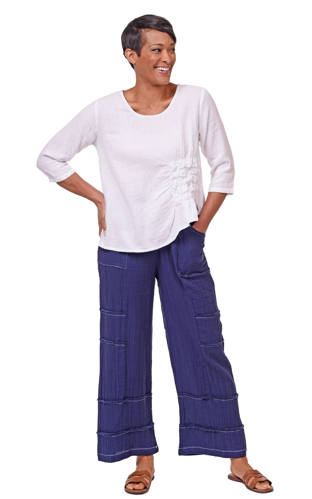 Tulip Clothing - VCG365 Olga in White*: XL