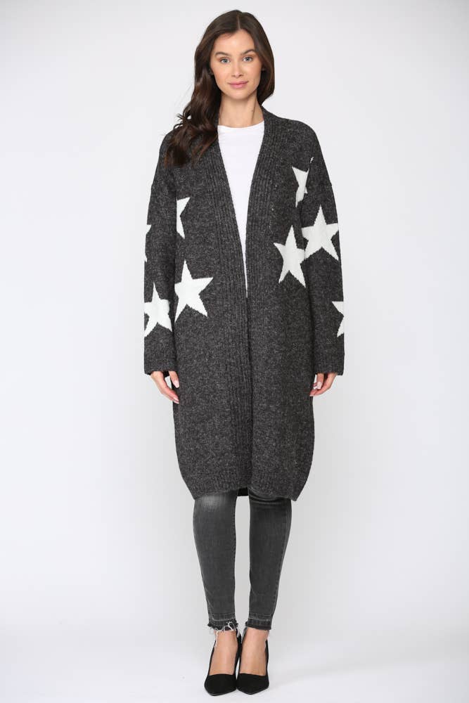 STANCIA STAR SWEATER JKT