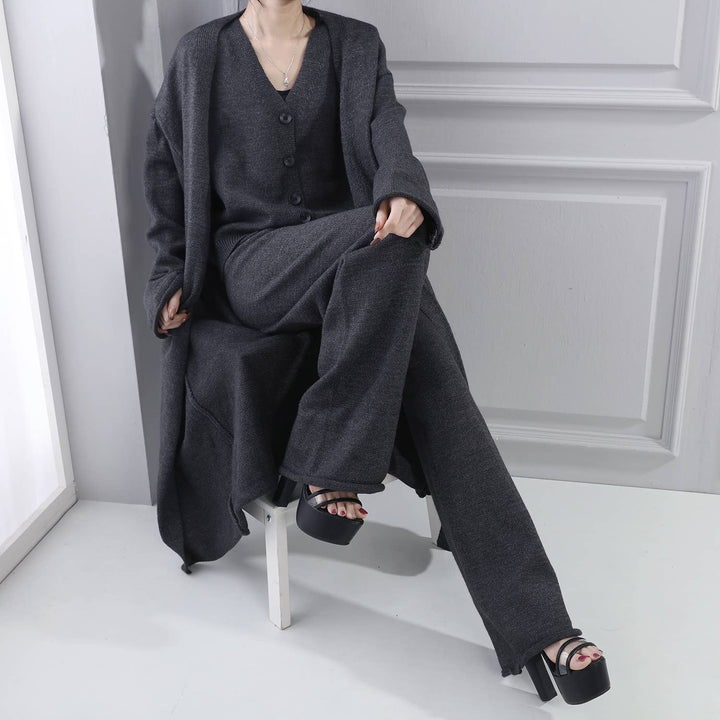 Cashmere Duster Grey/Silver