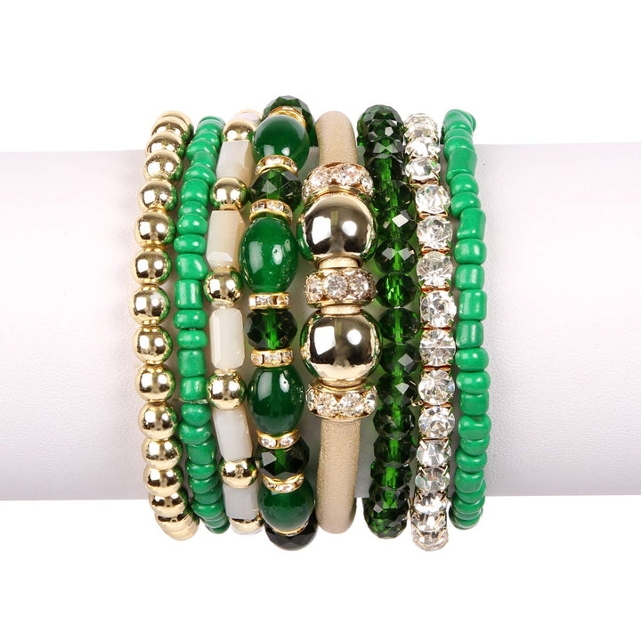 MULTI LINE BRACELET: NATURAL