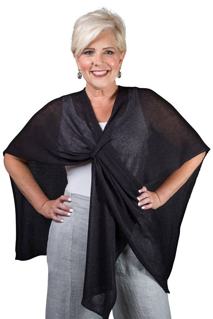 Aliya Cotton Wrap (W108): Bisque
