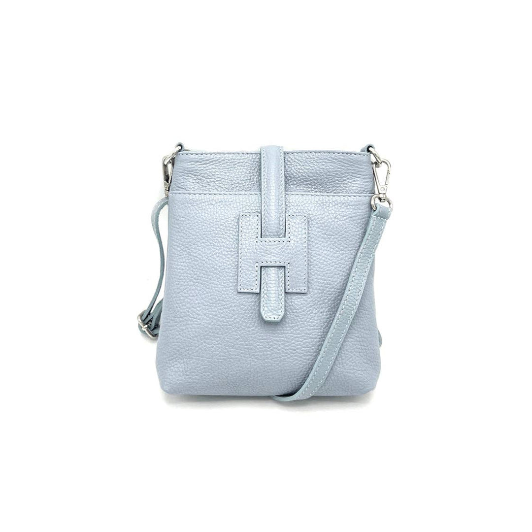 Leather bag, Made in Italy, 112614: Orange