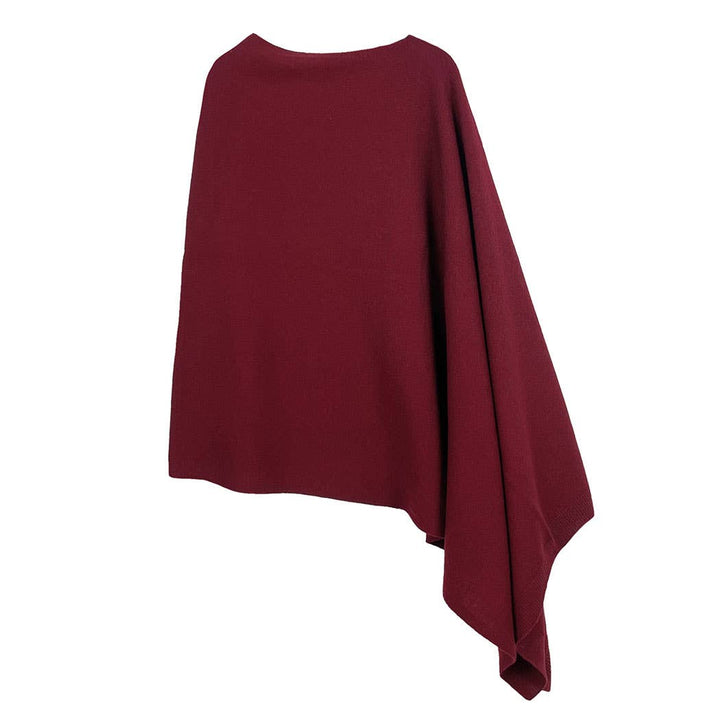 Scarf Poncho: BLK / One Size