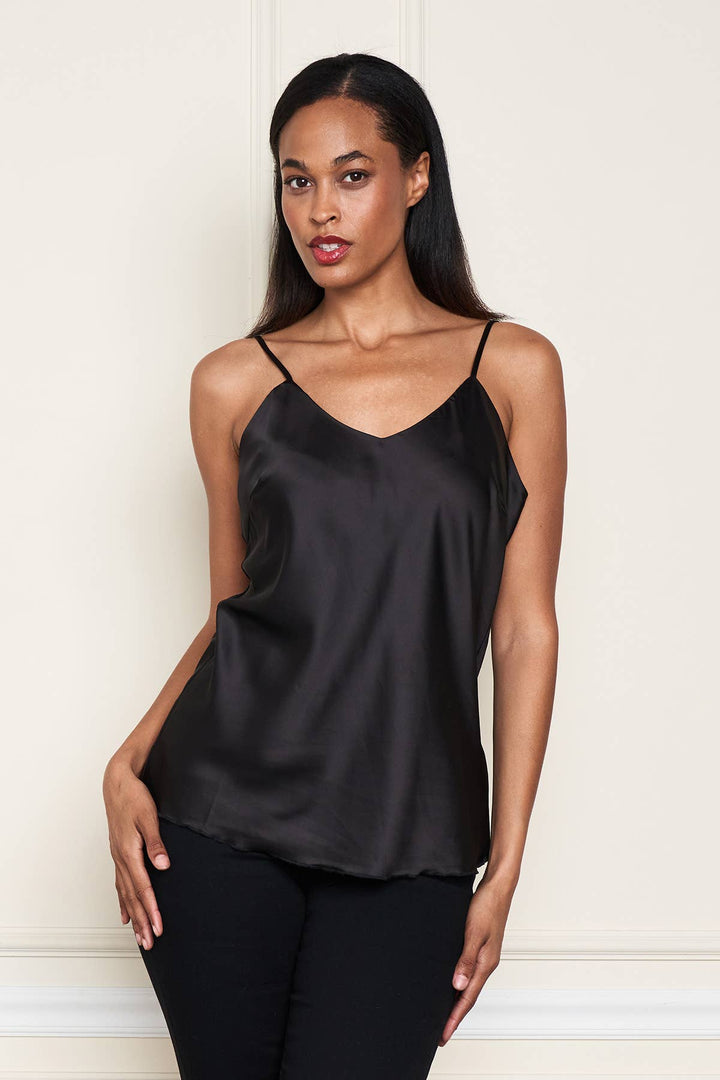 Satin Cami: Curry / XL