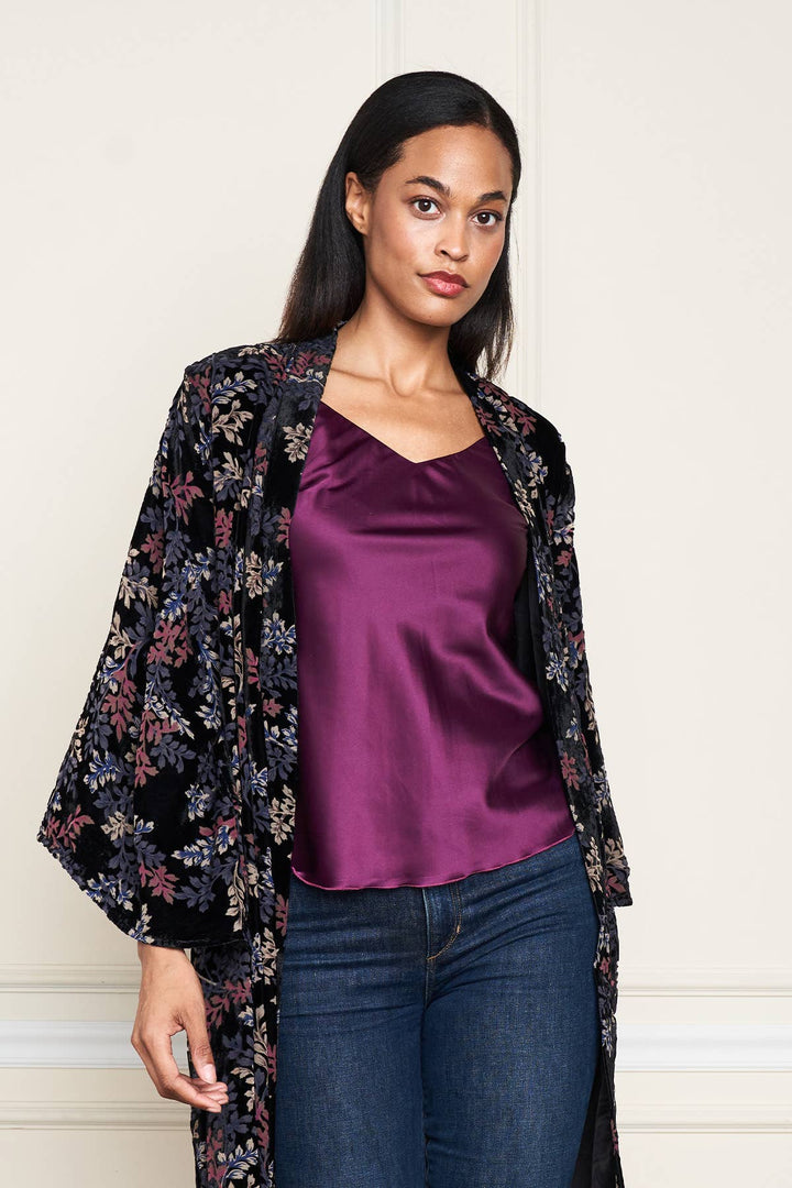 Satin Cami: Curry / M