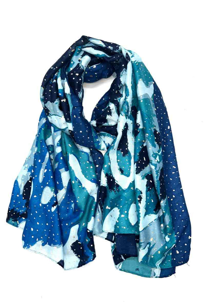 scarf : Black