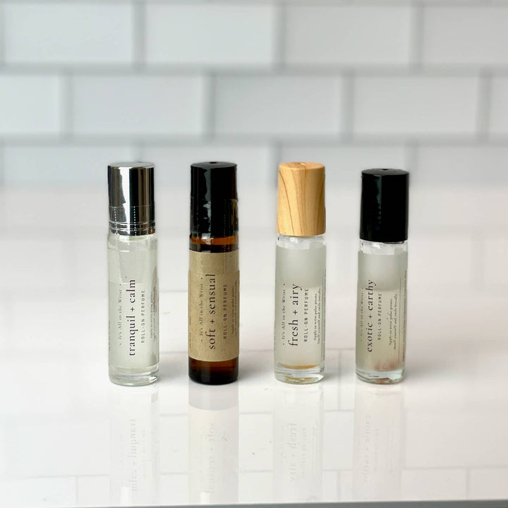 A Mandatory Activity, LLC - It's All in the Wrist Roll-on Perfume (5 Scents): Polished + poised