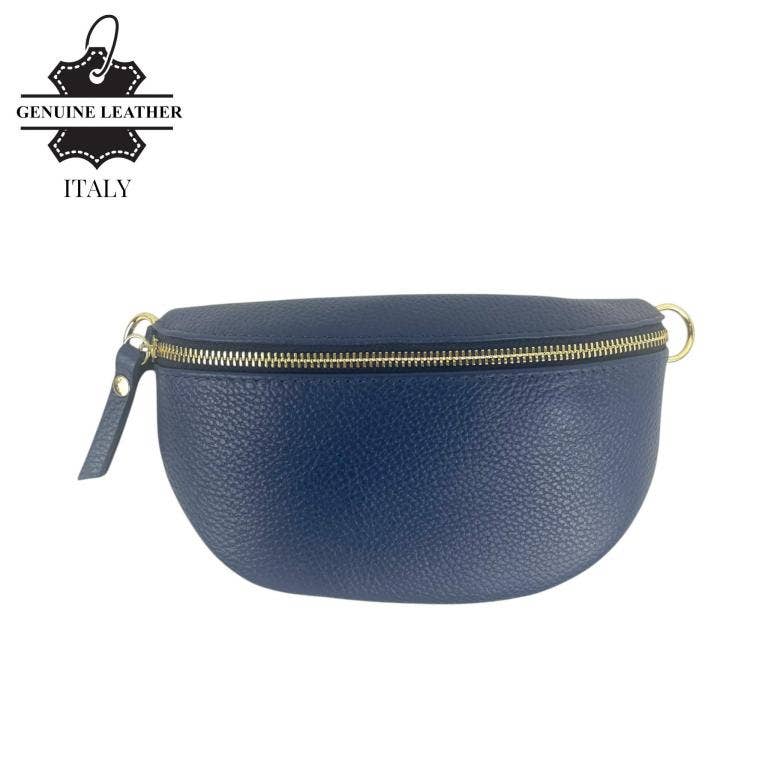 Italian Leather Waist: Red