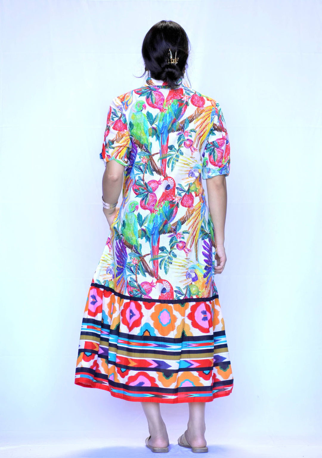Tropics Dress Multi: Multi / XL