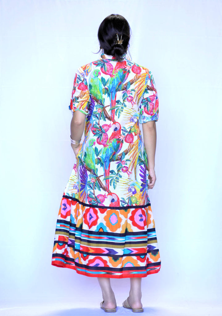 Tropics Dress Multi: Multi / XL