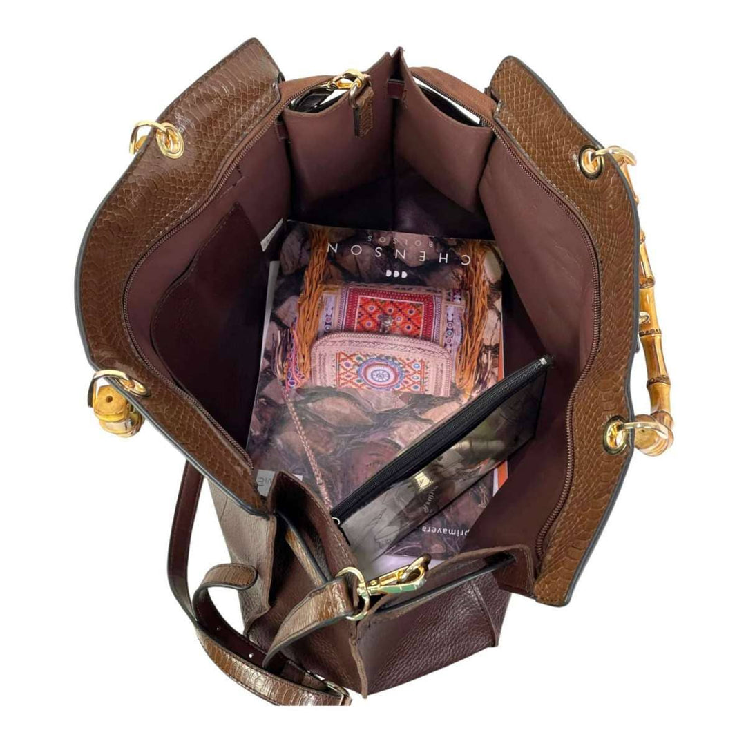 Bag w/ Bamboo Handle