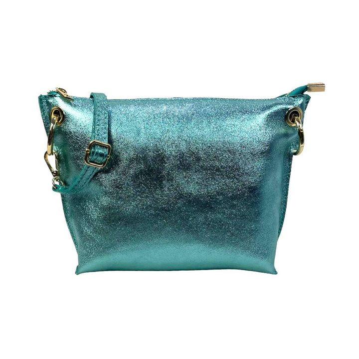Leather Bag with: Fuchsia