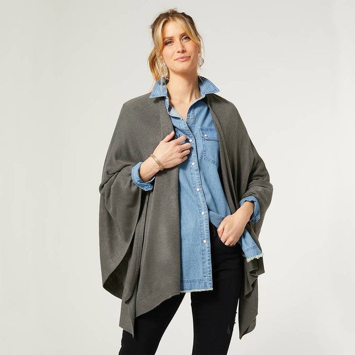 Kiara Lightweight Wrap -Mushroom