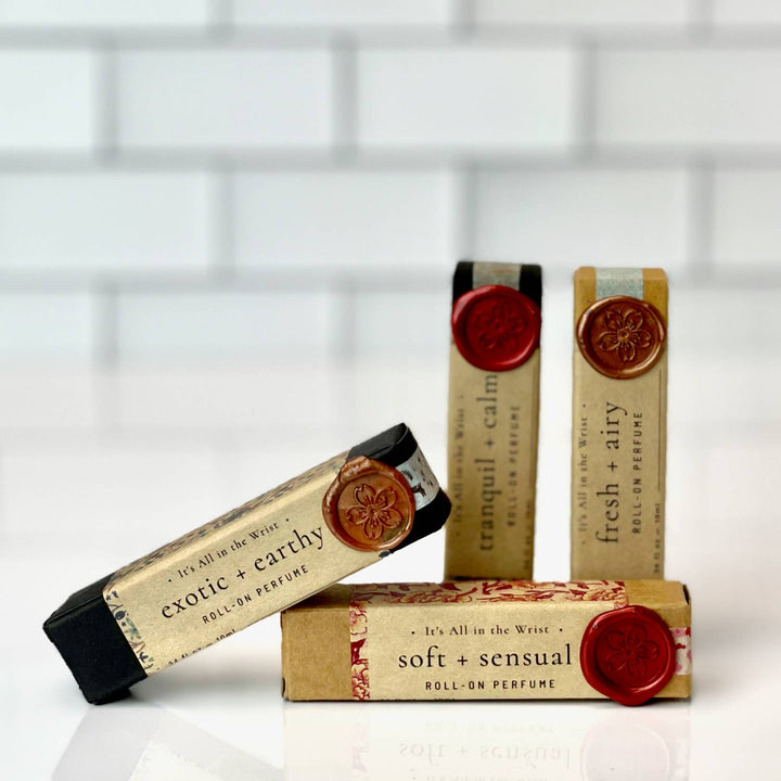 A Mandatory Activity, LLC - It's All in the Wrist Roll-on Perfume (5 Scents): Tranquil + calm