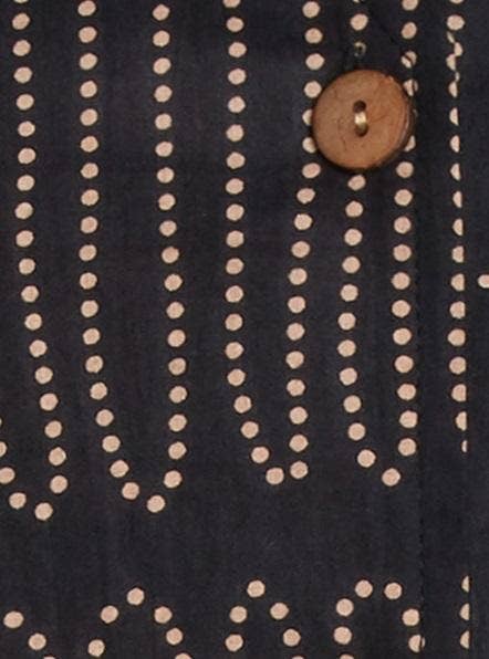 Black and Tan Dots Jacket: S