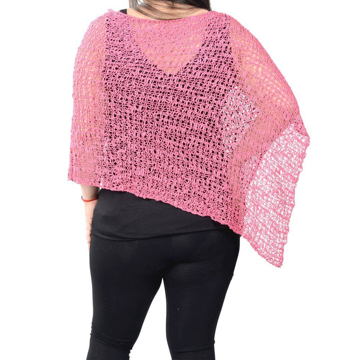 3 WAY KNIT PONCHO: CHARCOAL