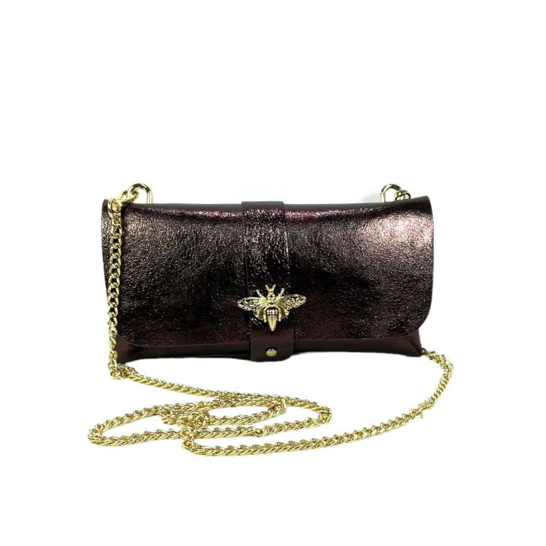 Italian Leather : Olive green